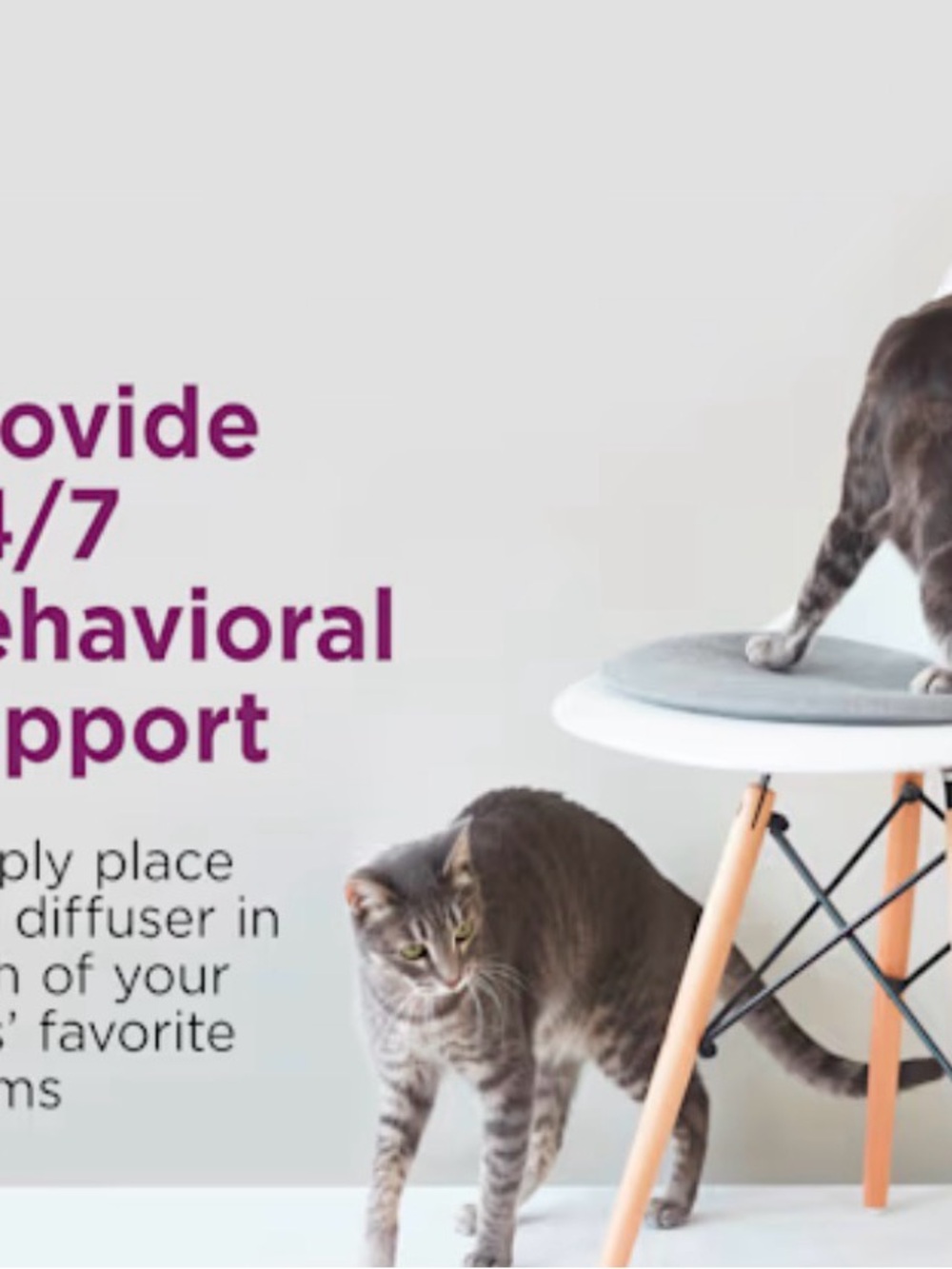 Comfort Zone Single & Multi-Cat Calming Kit Plug-In Defuser & Refill Drug Free - Picture 4 of 8